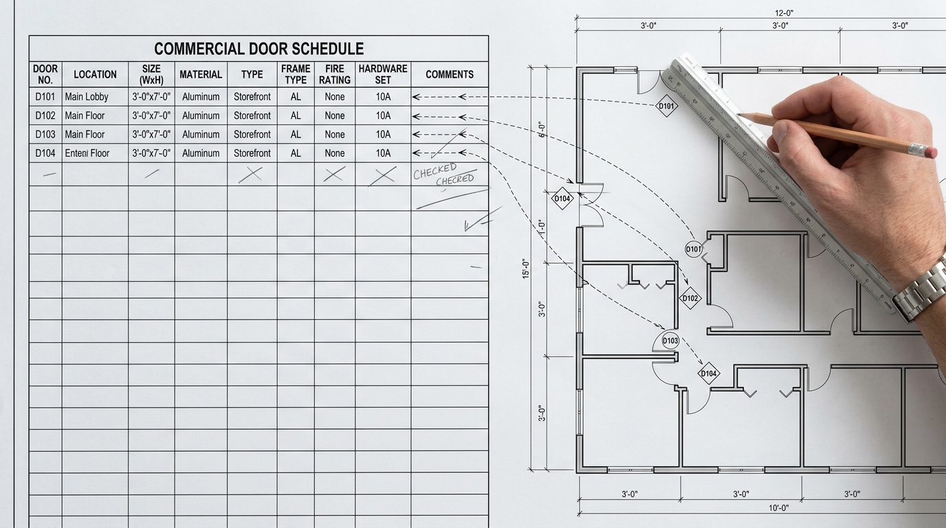Door and Windows Drawing