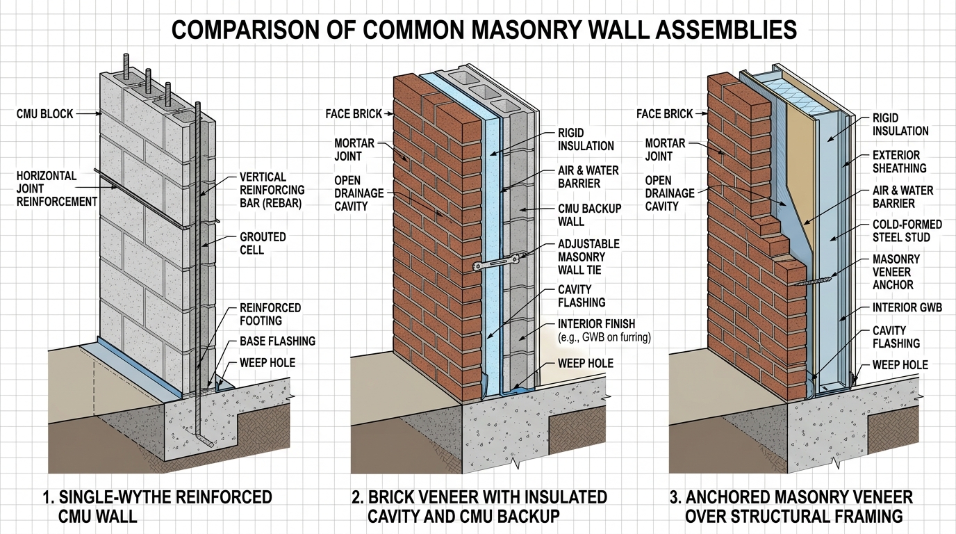 Wall Type Schedule