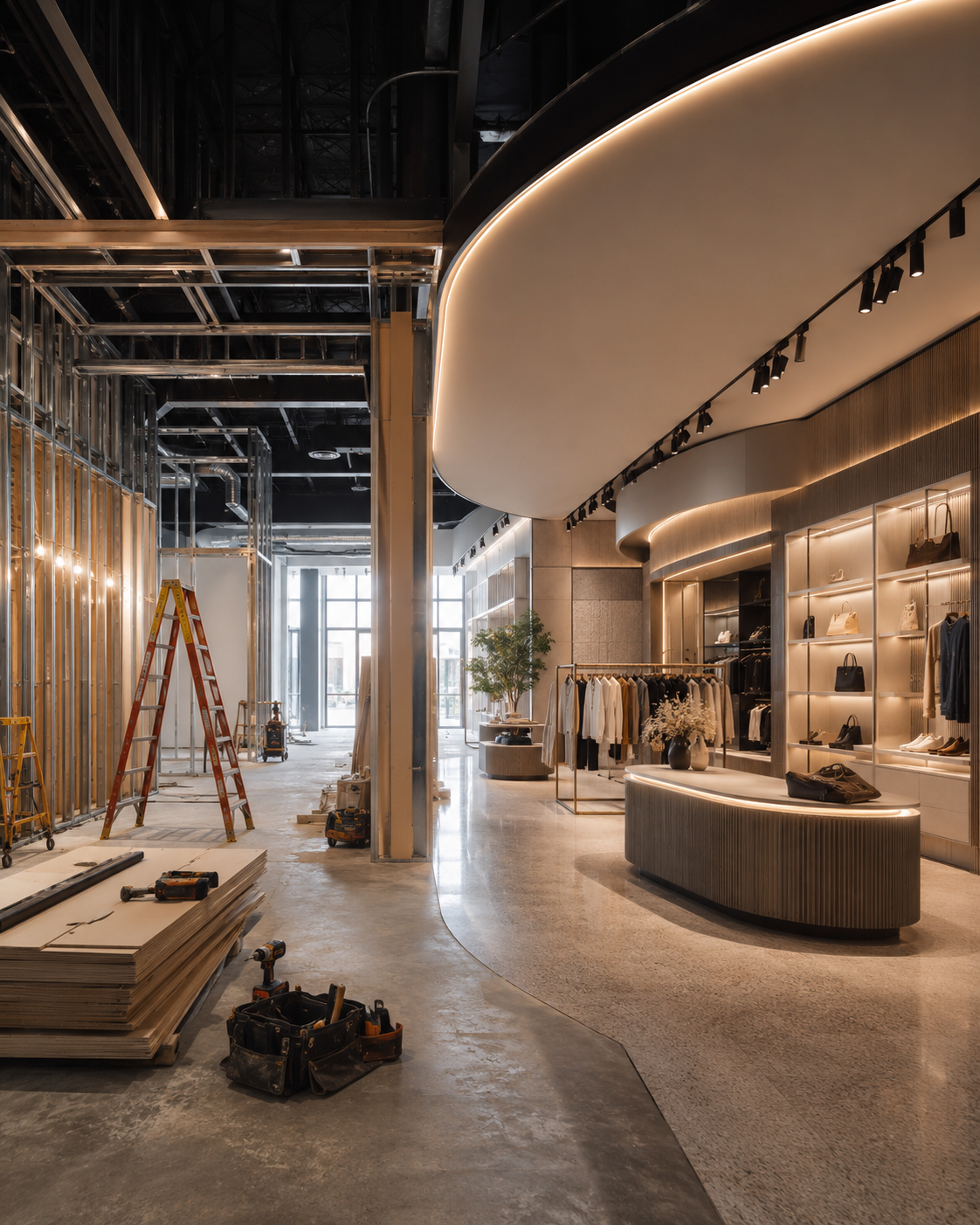 Retail construction