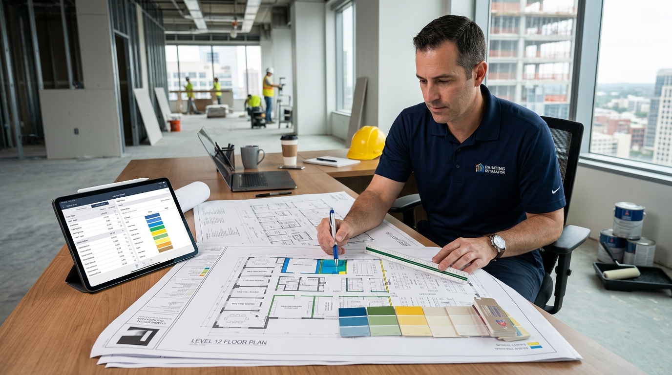Commercial Painting Takeoff Checklist: What to Measure Before Bid Day