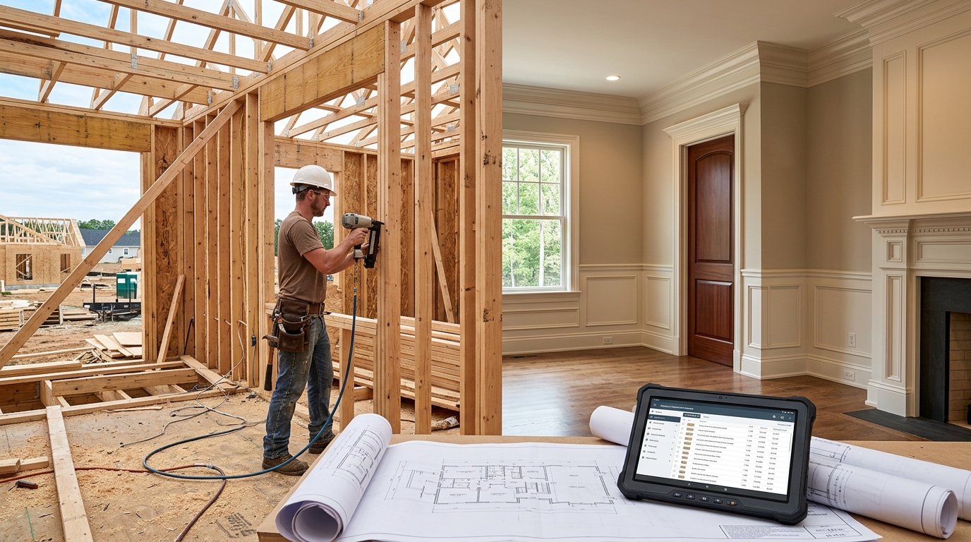 Rough vs. Finish Carpentry Takeoffs: What Contractors Need in Each Bid