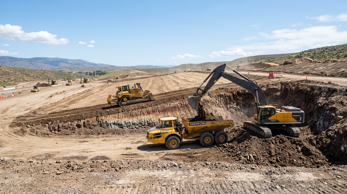 How Shrink, Swell, and Compaction Affect Earthwork Quantities
